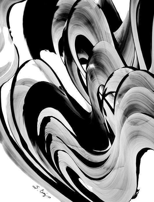 Yessy > ABSTRACT ART BY SHARON CUMMINGS GALLERY > Buy Black & White Art ...