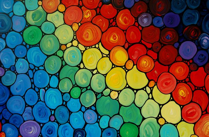 Colorful Artwork Canvas - Creative Art