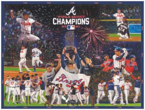 Atlanta Braves World Series Champs Canvas Print Wall Art -  Denmark