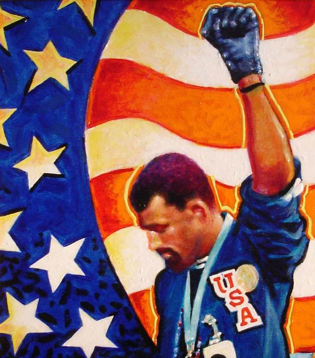 Yessy > Jack Feldman > Jack Feldman Gallery > AfroAmerican John Carlos ...