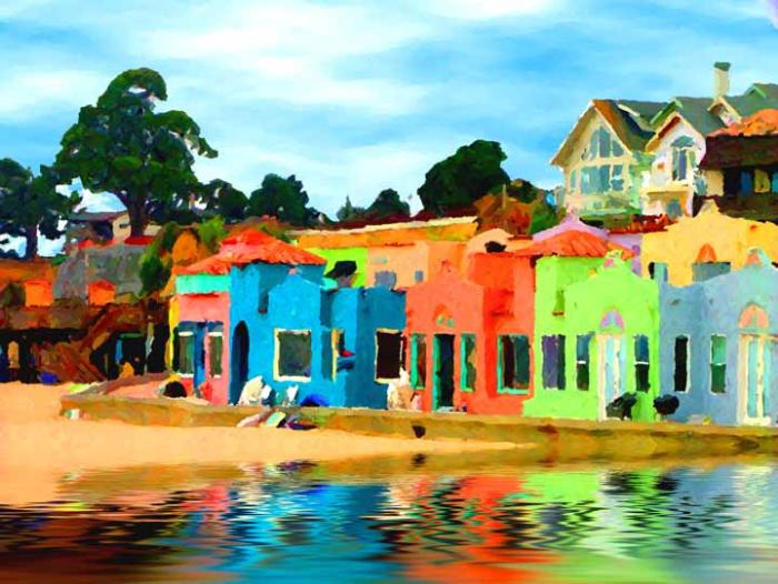 Yessy > Jeffrey Langell > Capitola > CAP12 "Bright Shacks"